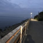 観音崎の釣り場紹介、大阪泉南のエギング・メバリングにオススメのお手軽なシャローの常夜灯のある釣り場