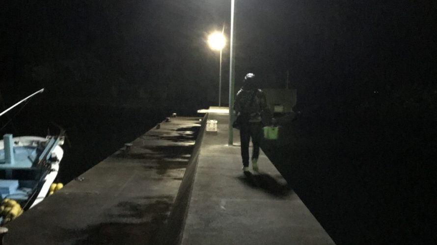 安指漁港の釣り場紹介、和歌山県南紀串本のエギングにオススメの常夜灯がある漁港