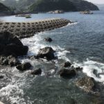 和歌山県有田の手軽な足場の良いエギングポイント田村の堤防