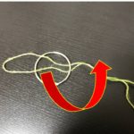 Tightening the Palomar knot at three points