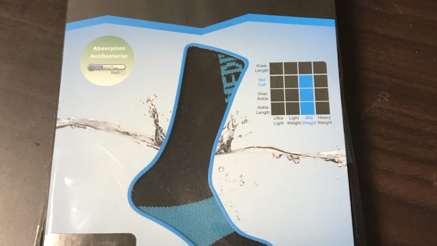 【蒸れない靴下】夏の釣りにオススメの完全防水の靴下dexshell（デクシェル）のcoolventインプレ